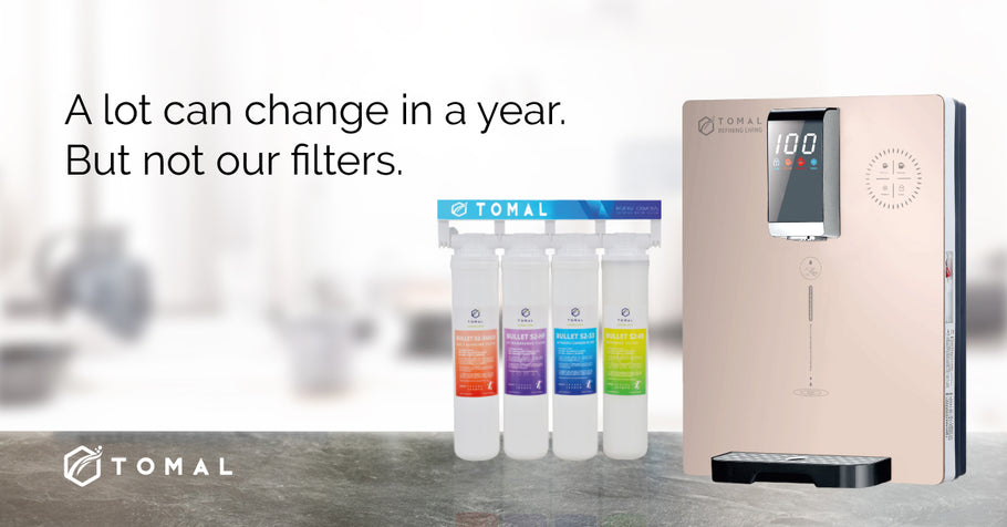 Designed for simplicity : When it is time to change water filters