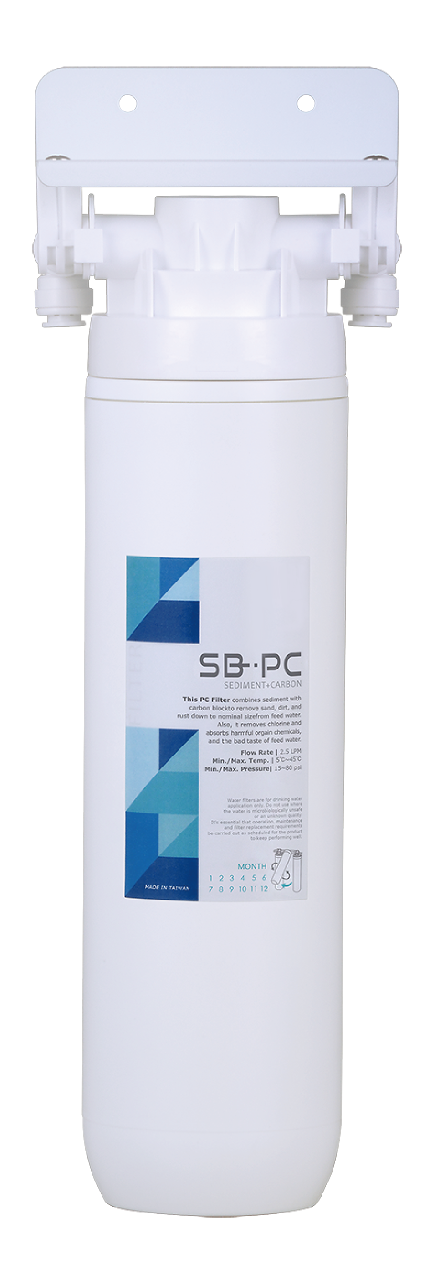 Commercial Undersink Water Filter for Hotels, Restaurants and Cafes (HORECA)